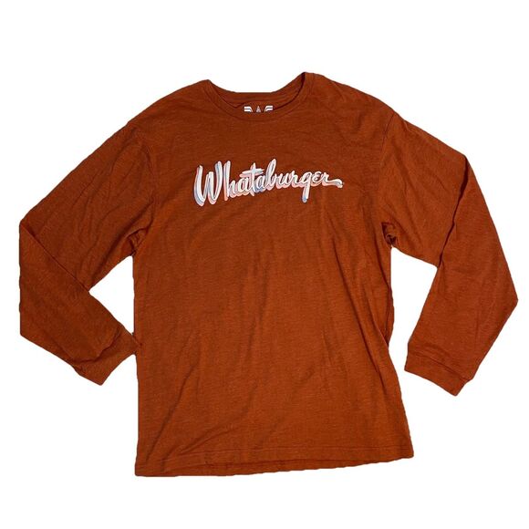 Whataburger Long Sleeve T Shirt sz L - Picture 1 of 5